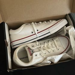 White Converse 