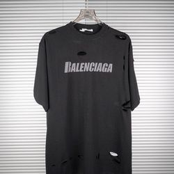 Balenciaga 24ss Black T-shirt 