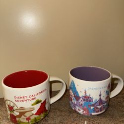 Disneyland and California Adventure You Are Here Mugs ($20 Each)