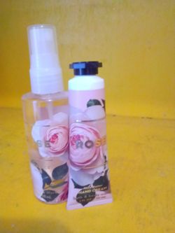 Lotion And Matching Spray