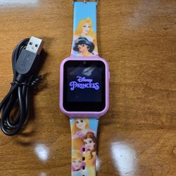 Disney Princesses Kids' Interactive Touchscreen Smart Watch