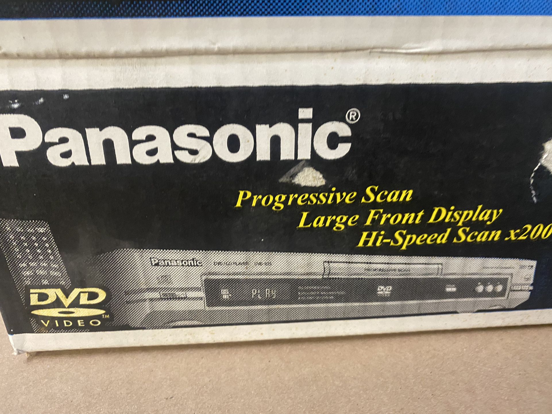 Panasonic DVD Player New In Box 
