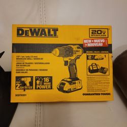 Dewalt Drill 20 Volt 