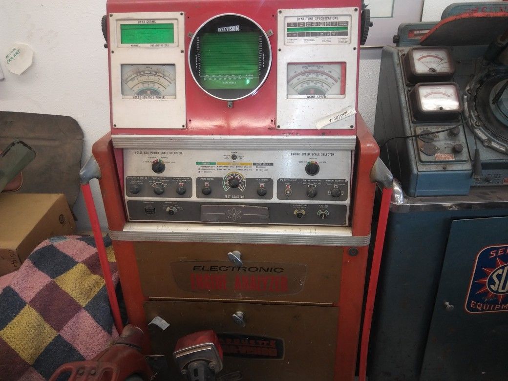 Marquette Dyna-Vision Engine Analyzer Vintage complete