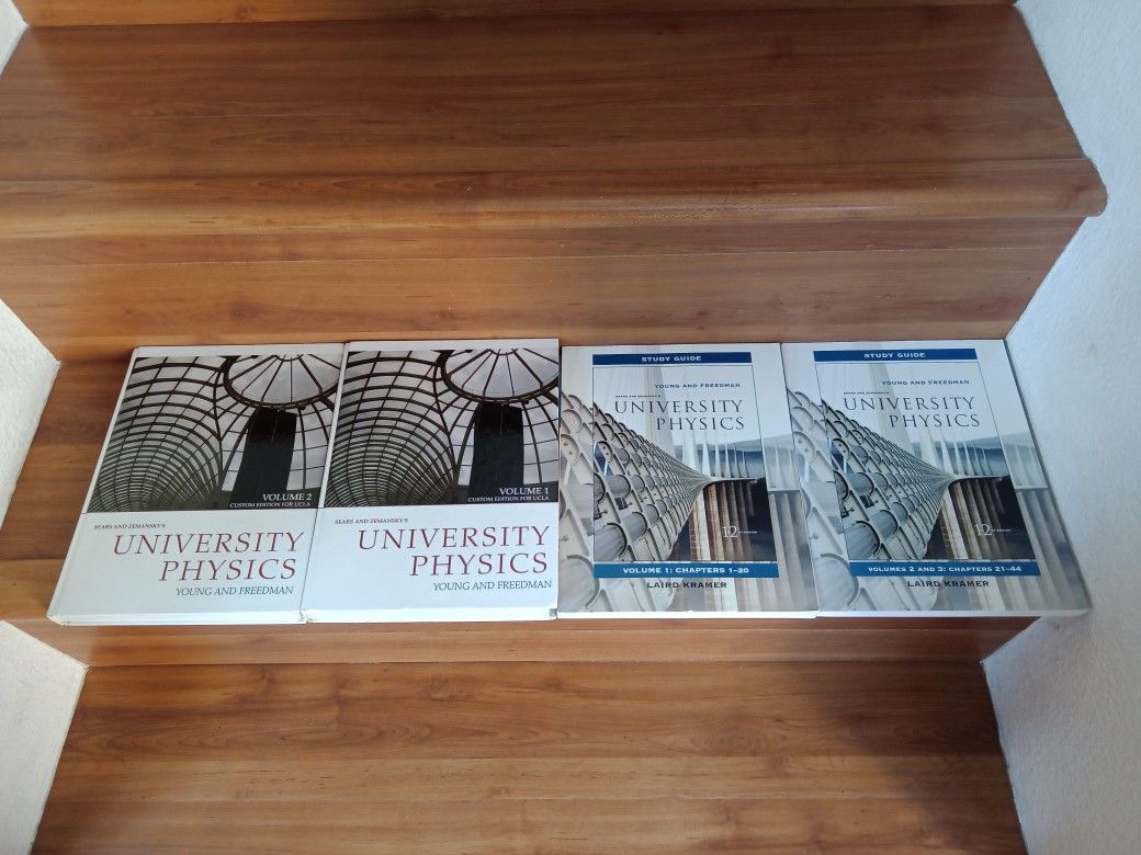 Sears And Zemansky's University Physics Volume 1 & 2 Books & Study Guides