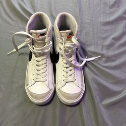 Nike Blazer Mid 77 White Black size 4.5y OG Asap Rocky Travis Scott Swoosh
