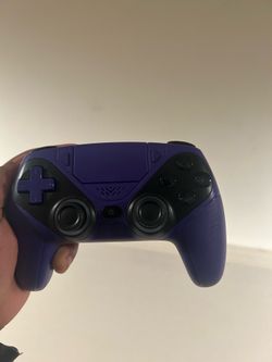 Purple PS5 Controller with buttons on the back