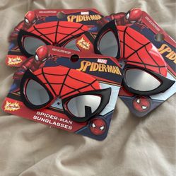 Sun-Staches Official Spider-Man Sunglasses Dress Up Costume Accessory UV 400 One Size Fits Most Kids