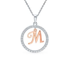 Pendant With Letter “M”