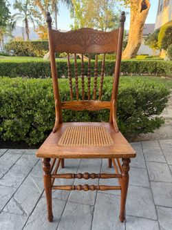 Antique Oak Dining Chairs