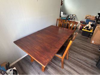 Table and 3 chairs