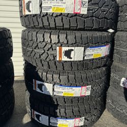 New 35” Falken A/T4W All-Terrain Tires Ford F-150 Raptor, Bronco, Silverado, Sierra, Jeep and more