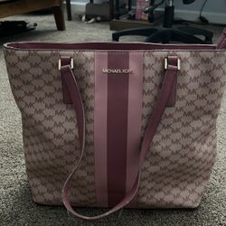Pink Michael Kors Tote