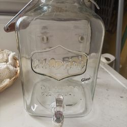 Cold Drinks Glass Pitcher 