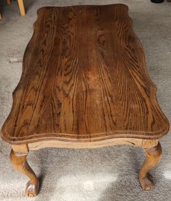 Hard wood coffee table