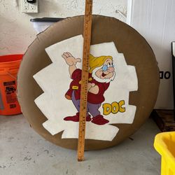 Jeep wheel Cover Snow White Dwarf Doc