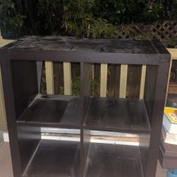 Black 4 Cube Organizer