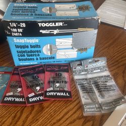 TOGGLER  Snap Toggle And Drywall Zip Bits 
