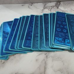 All 16 Nail Stamping Plates