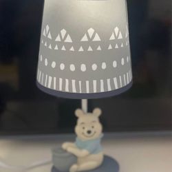 Winnie The Pooh Nursery Lamp