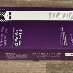 🔧 Smart Choice Semi-Rigid Dryer Vent Hardware Kit, 8’ foot, any Gas Dryer (sealed new)