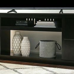 Shay Black 76" TV Stand

