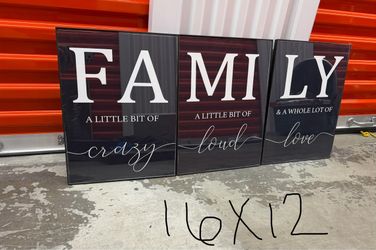 Family picture frames