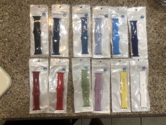 Silicone bands for Apple Watch