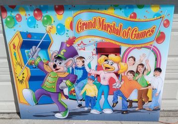 Chuck E Cheese Phase 4 Grand marshal Store Wall Art