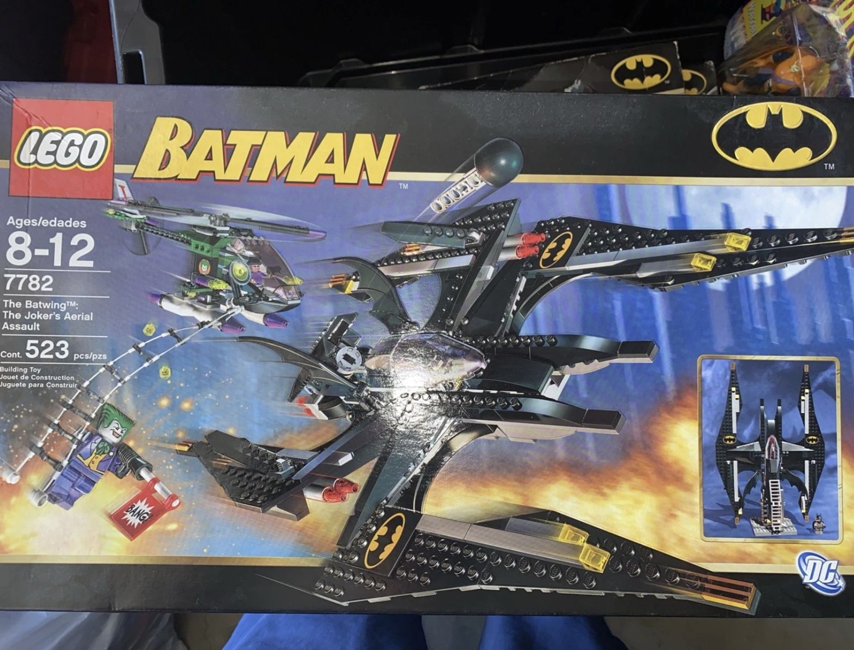 Retired Set LEGO Batman: The Batwing: the Joker's Aerial Assault (7782) Sealed New in box