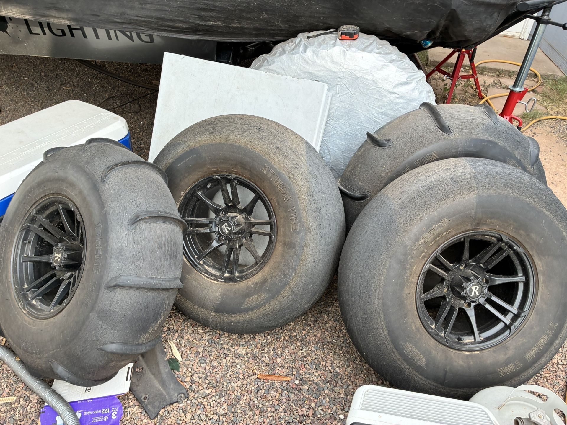 Canam X3 Paddle Tire Set