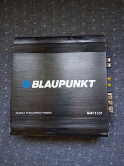 Amp 1500w Works good  $40  firm