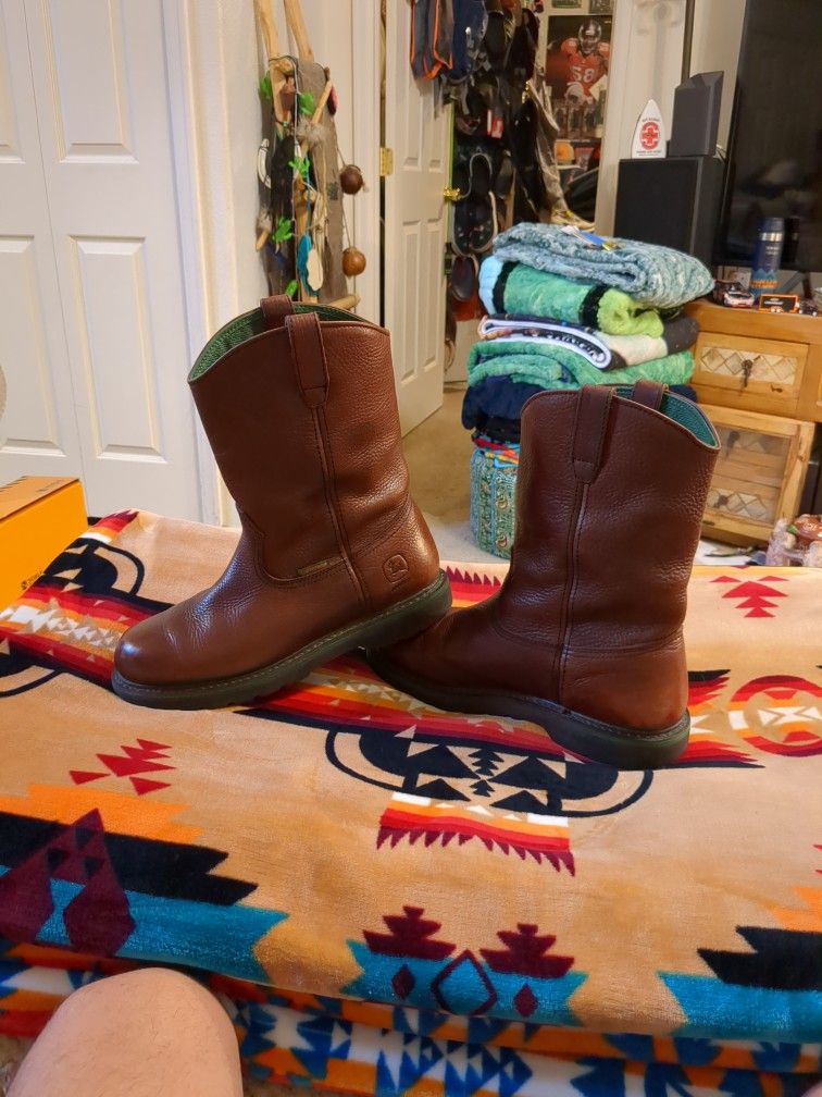 John Deere Waterproof Work Boot