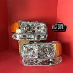 Gmc Sierra 1999. 2006 Headlights. 🤪