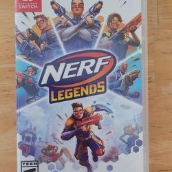 Nerf Legends Nintendo Switch Game Like New