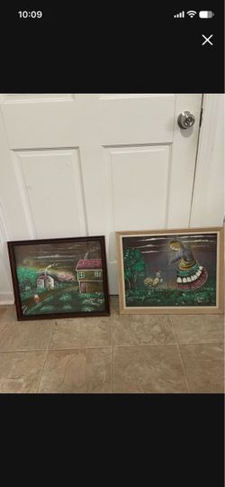 2 signed paintings
