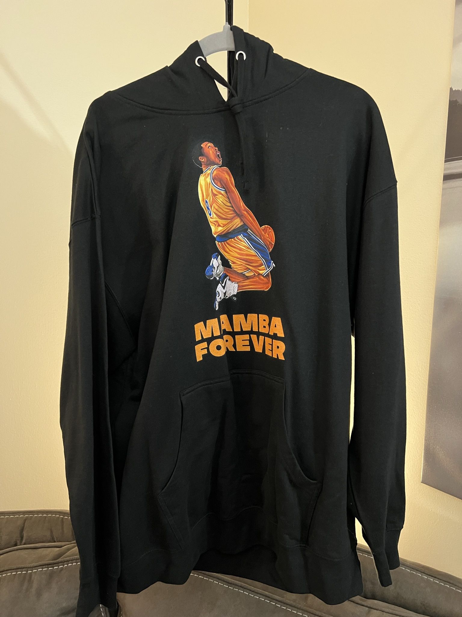 LADE Kobe Bryant Black Mamba Forever Hoodie