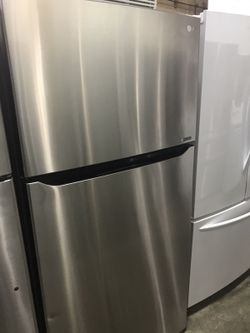lg 33 inches wide top freezer
