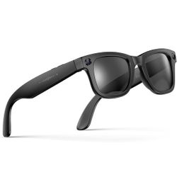 AI Smart Glasses for Men Women,8MP 2K HD Camera Glasses,AI Voice Control,AI Photo Recognition,Real-Time Translation,Smart Sunglasses with Bluetooth Ca