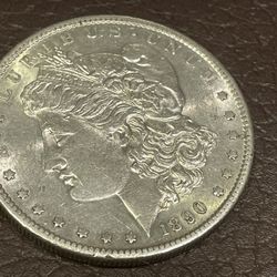 $1 1890 S Morgan Dollar. Collectible Coin USA 