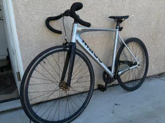 Crew Ace/District Fixed Gear Track Bike Single Speed (Silver)