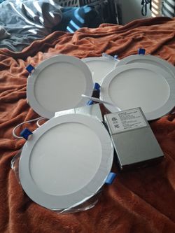 New Ensenior 6" LED Recessed Light - Canless Ceiling Slim Downlight.