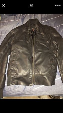 Guess Men's leather jacket