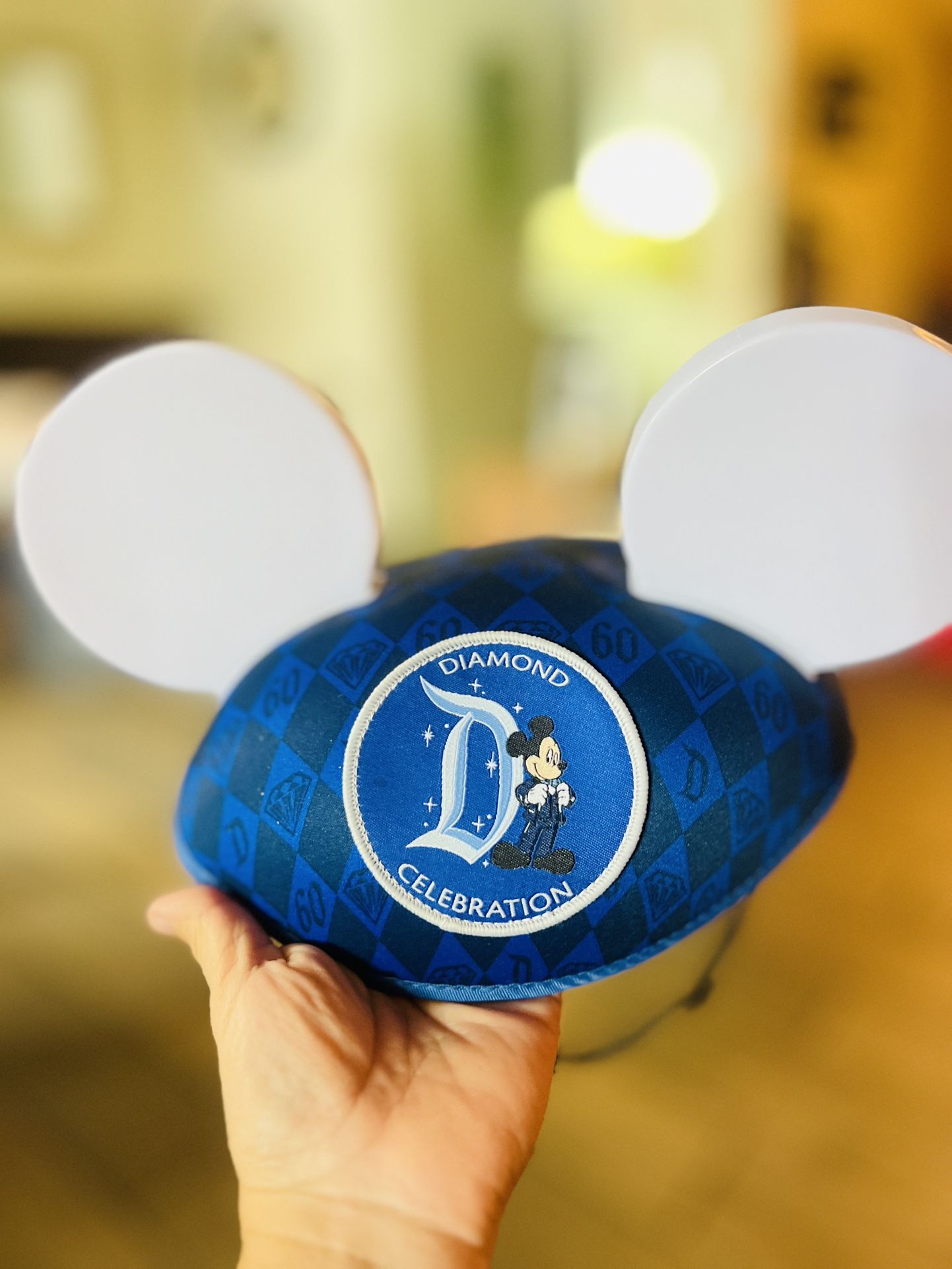 Disneyland 60th Anniversary Ear Hat Disney Mickey Mouse Ear Hat DISNEYLAND 60th ANNIVERSARY  main image 2