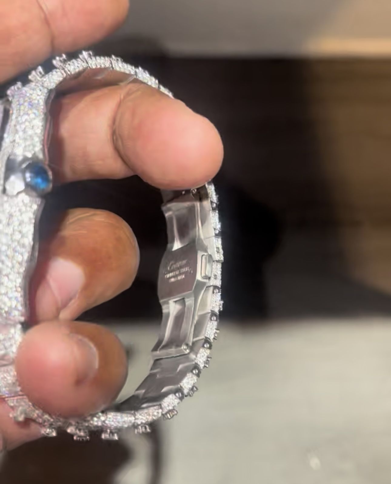 Plain Diamond Cartier Watch