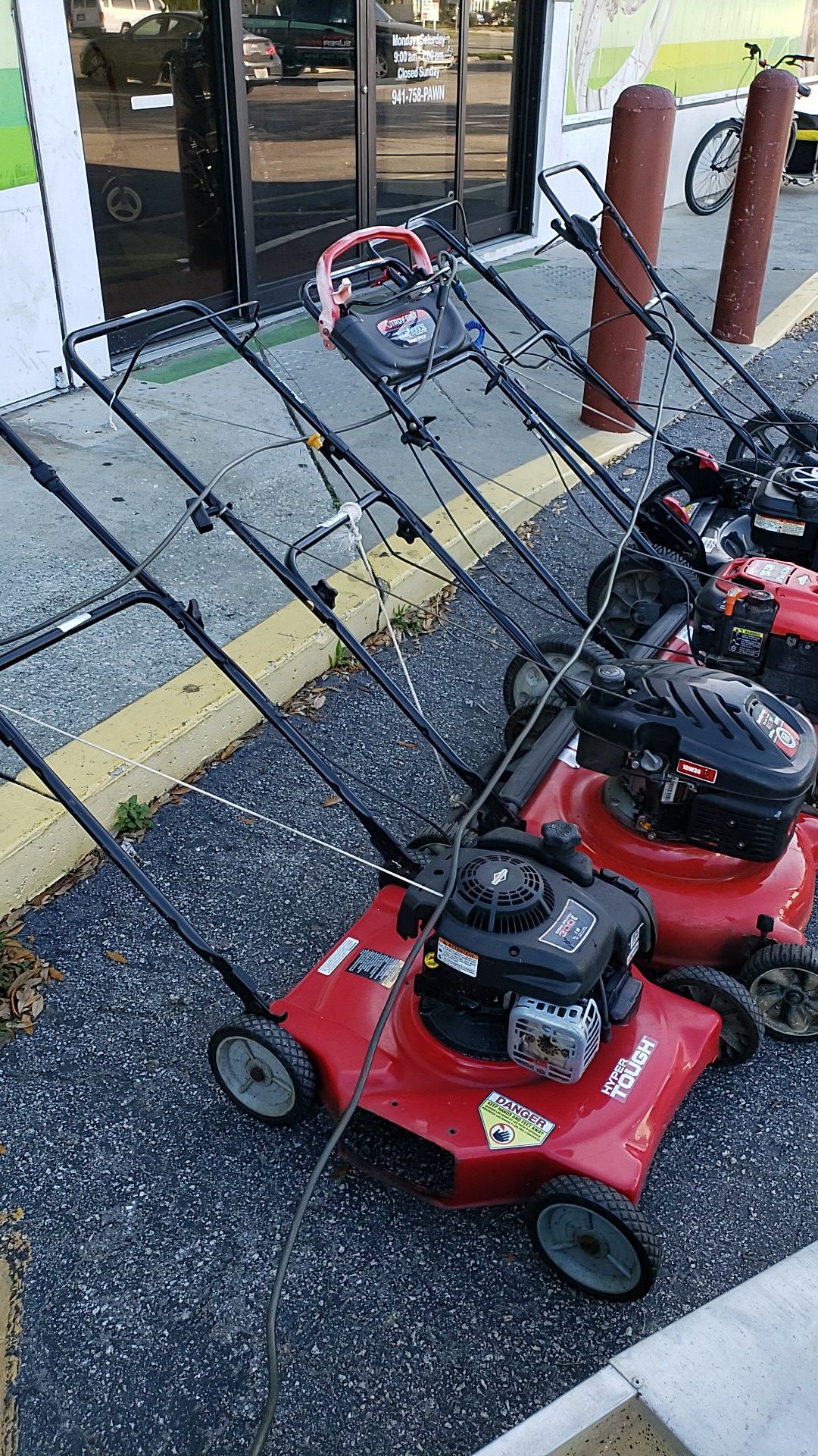 Lawn mowers 60$ and up