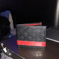 Guess Leather wallet men 