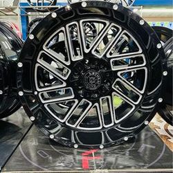 NEW WHEELS AND TIRES