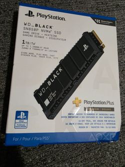 WD-BLACK SN850P NVMe SSD GAME DRIVE 1 TB for ps5