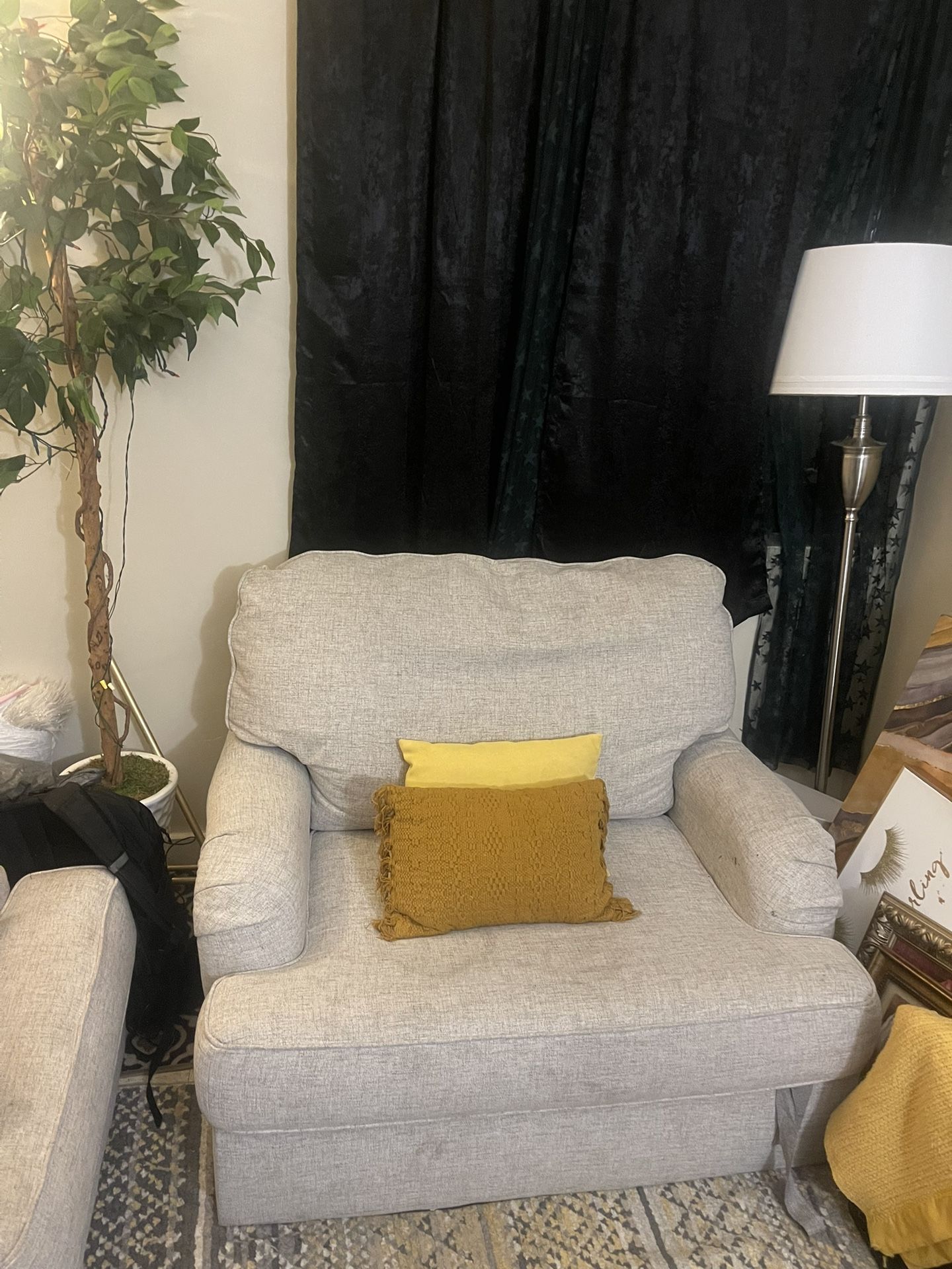 2 Pc Living Room Couch Set